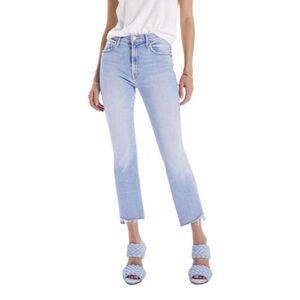 MOTHER The Insider Crop Step Fray Colour Limited Edition Size 29